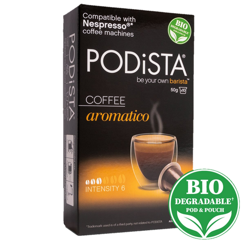 PODISTA AROMATICO NESPRESSO* COFFEE CAPSULES (10 CAPS PER BOX) - Singapore Coffee Service